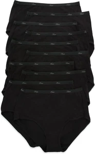 Women'S Cotton Brief Value Pack, 10-Pack, Assorted Brief Underwear (Colors May V - Picture 1 of 6