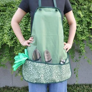 21"x20" Cloth Multi Function Apron Garden Tool Apron Home Garden for Men Women - Picture 1 of 5