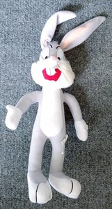 Retro 1996 Bugs Bunny Looney Tunes Plüschtier Stofftier 15 Zoll Neu mit Etikett Neu mit Etikett - Bild 1 von 5