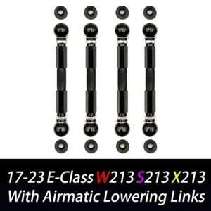 For Mercedes Benz E W213 E43 E53 E63 Adjustable Lowering Link Air Suspension Kit - Picture 1 of 10