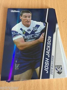 2015 NRL Traders Base Card (13) Josh JACKSON Canterbury-Bankstown Bulldogs - Picture 1 of 1