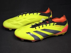 Adidas Predator Elite FG Men's Sizes Yellow Red Black Soccer Cleats IF5441 NBY - Picture 1 of 12