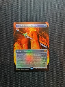 Magic Gathering (MTG) - Double Masters Box Toppers Foil: Sword of War and Peace - Picture 1 of 1