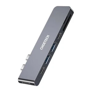 Choetech HUB-M14 USB-C 7 in 1 Expand Docking Station Hub for MacBook Pro - Picture 1 of 2