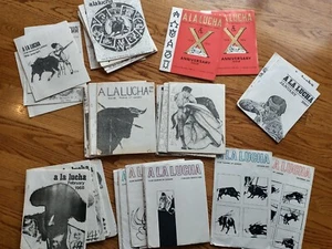 A La Lucha Official Publication of the Club Taurino of London Lot/56 Issues - Picture 1 of 9