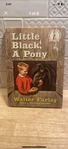 LITTLE BLACK A PONY by Walter Farley 1961 Beginner Books "Black Stallion" MATTE - Picture 1 of 8