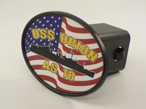 USS ORION AS 18 Hitch Cover Military USN U S Navy - Picture 1 of 2