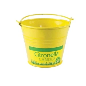 Citronella Bucket Candle with Fresh Lime Scent Insect Repellent for Outdoors - Picture 1 of 51
