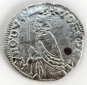 Italienische Staaten Republik Venedig 1 Soldino 1356-1361 Giovanni Dolfin 0,5g Be222 - Bild 1 von 2