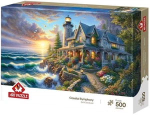 Art Puzzle Jigsaw Puzzle 500 Pieces 8+ Ages Coastal Symphony - Picture 1 of 2