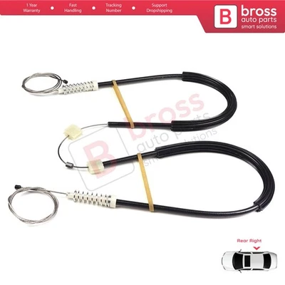 Kit de reparo regulador de janela porta traseira direita para Renault Fluence L3 2009-2024 - Imagem 1 de 4