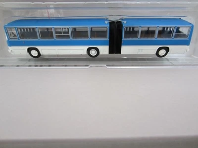 AUTOBÚS ARTICULADO BREKINA 59702 IKARUS 280 en modelo AZUL es PLÁSTICO - HO o escala 1:87 Foto 1 de 4