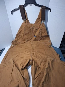 Monos aislantes de trabajo Big Smith, talla XL pequeños, entrepierna 28, cintura 44, lona, - Imagen 1 de 11