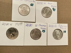 2020-W V75 Privy Mark Full Quarter Set - Picture 1 of 2