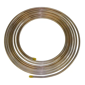 Copper Nickel Brake Fuel Line Tubing Kit 5/16 OD 25 Ft Coil Roll INLINE TUBE CN5 - Imagen 1 de 9