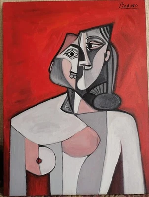 Pintura al óleo Pablo Picasso Foto 1 de 4