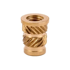 Threaded Insert for Plastic Straight Flanged Brass Thread Inserts 8-32 Pack o... - Picture 1 of 1