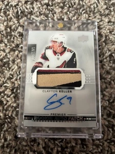 2017-18 UD Premier Acetate Rookie Auto Patch Clayton Keller RC /199 - Picture 1 of 3