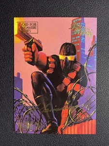 Blood Rose - 1995 Fleer Ultra Marvel Spider-Man Gold Foil Signature #6 - Picture 1 of 2