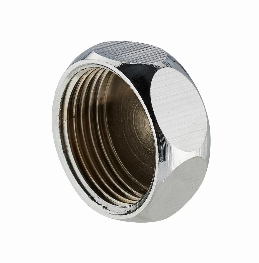 Bouchon laiton chromé femelle F3/8 (12x17) NOYON & THIEBAULT - 234-12CS2 - Photo 1/1