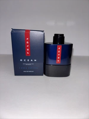 Prada Luna Rossa OCEAN Eau De Parfum Mini NUEVO Tamaño de Viaje 0.3 fl. oz/9 ml Foto 1 de 3
