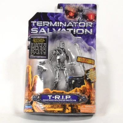 Figura de acción Terminator Salvation T.R.I.P NUEVA en tarjeta Foto 1 de 2