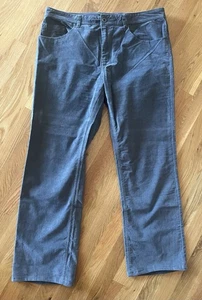 Pantalones Travis Mathew Para Hombre 38x30 Gris Pana Informales Rectos Chino Algodón - Imagen 1 de 6