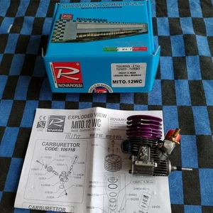 NOVAROSSI Mito 12 WC Turbo RC Car Parts RC Model Racing with Instructions Used - Picture 1 of 6