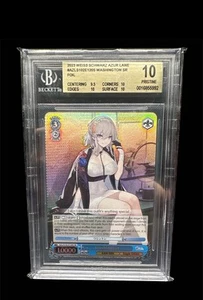 Weiss Schwarz Azur Lane Japanese Washington SR FOIL BGS 10 - Picture 1 of 1
