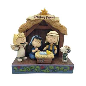 Jim Shore Peanuts PEANUTS CHRISTMAS PAGEANT 6015026 BRAND NEW IN BOX - Picture 1 of 4