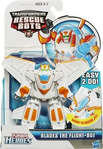 Transformers Rescue Bots Blades Flight-Bot Rescue Jet Vehicle Playskool - Picture 1 of 3