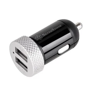 Silverstone VAC21S 3.1Amp Rapid Charging 2 x Port USB Car Charger - Picture 1 of 4