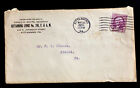 1936 Couverture Postale Kittanning Lodge No 244 Pennsylvanie Atwood Pa timbre 3 cents