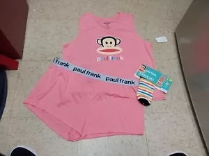 Nwt Paul Frank Womens Sleep Short Set W/socks XS S M L XL 2X 3X - Picture 1 of 1