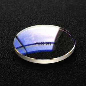 AR Blue Sapphire Double Dome Mineral Flat Watch Glass Crystal for NY0040 NY0080 - Picture 1 of 8