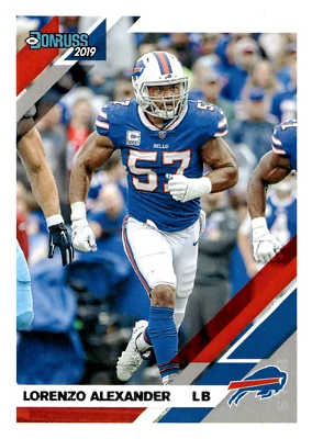 2019 Panini Donruss - #39 Lorenzo Alexander Bills - Image 1 of 2