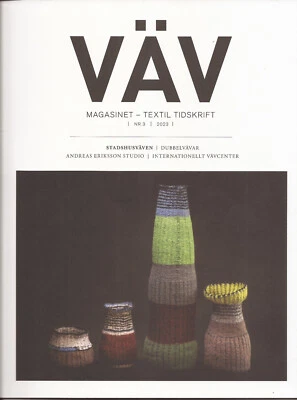 Rivista VÄV 3/2023 - rivista web svedese - tessitura - telaio - Immagine 1 di 2