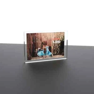 EINZIGARTIGES DISPLAY Display Plakette für LEGO 10298 Vespa diamantpolierte Kanten - Bild 1 von 2