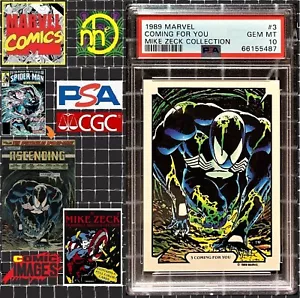 1989 Marvel Comic Images Mike Zeck - #3 Spider-Man - PSA 10 EDELSTEINE NEUWERTIG - POP 4 - Bild 1 von 6