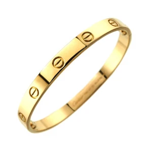 Cartier Love Bracelet 18K Yellow Gold 750 Size17 90250984 - Picture 1 of 8