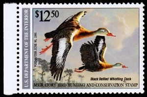 United States Hunting Permit Stamp Scott RW57 (1990) Mint NH VF, CV $20.00 C - Picture 1 of 1