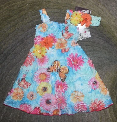 Vestido con diadema Cachcach para niñas pequeñas - Talla 2T - Nuevo con etiquetas Foto 1 de 4
