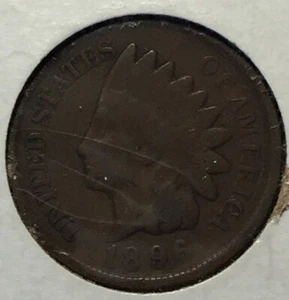 1896 Indian Head Penny United States 1c - Picture 1 of 4