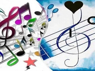 Diamond Painting Noten 40x30 cm Pracht Creatives Hobby  - Neu - Bild 1 von 2