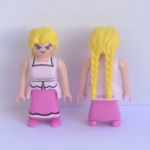 Playmobil Asterix 1 x Short Female Yellow Long Hair Gaul Good Condition - Photo 1/1
