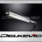 BMW K1200S 2005-2008 Delkevic Slip On 18&quot; Oval Stainless Exhaust Muffler Kit