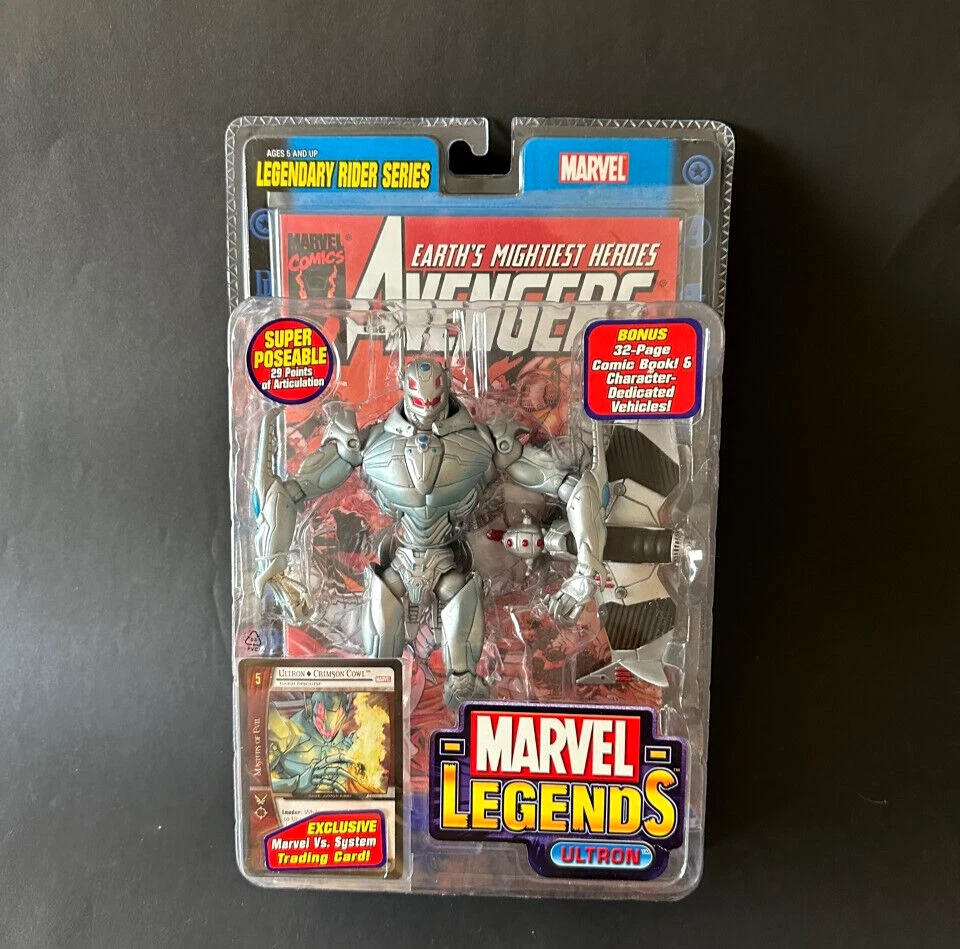 Marvel Legends Legendary Rider ULTRON PVC figure 16cm Toy Biz - Imagen 1 de 3