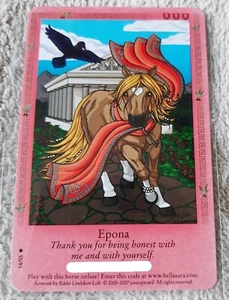 Bella Sara Ancient Lights 14/55 Common Epona Trading Collector Card - Bild 1 von 1
