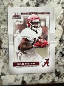 2023 BOWMAN U ALABAMA CRIMSON TIDE FOOTBALL CARD SHAZZ PRESTON #6 - Picture 1 of 1