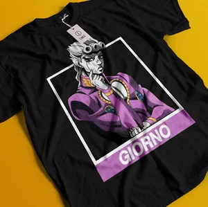 Jojo's Bizarre Adventure T-shirt Anime Manga Graphic Design Shirt Tee All Size - Picture 1 of 6